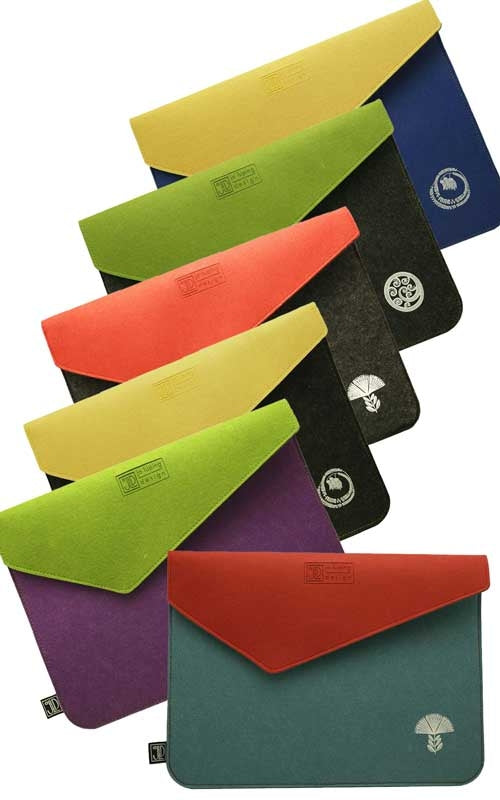 Jo Luping Design - Ecofelt Laptop Bag - 6 Colours
