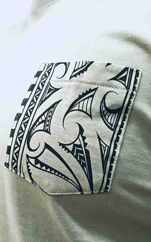 Kia Kaha Mens Raumati T-Shirt Pocket