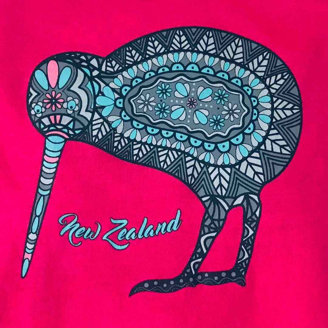 Kiwi Planet Batik Kiwi Design Childrens T-Shirt Design