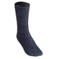 Possum Merino Wool Rib Socks Pewter