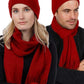 Native World Possum Merino Plain Scarf Berry