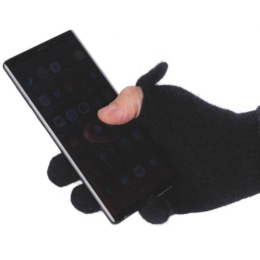 Native World Possum Merino Touch Tip Gloves With Phone
