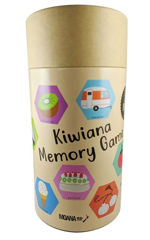 New Zealand Kiwiana Icons Memory Game