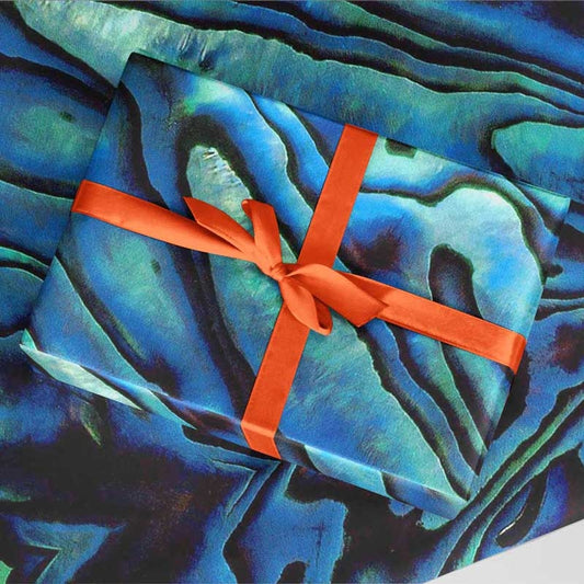 New Zealand Gift Wrapping Paper Paua