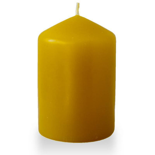 New Zealand Beeswax Pillar Candle