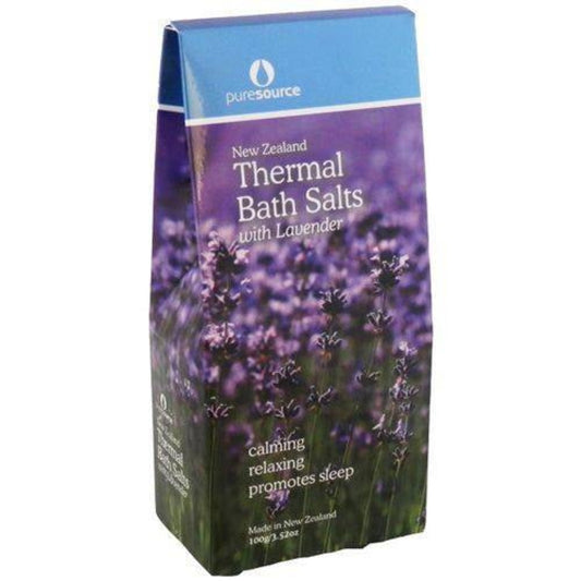 New Zealand Thermal Bath Salts with Lavender 100g