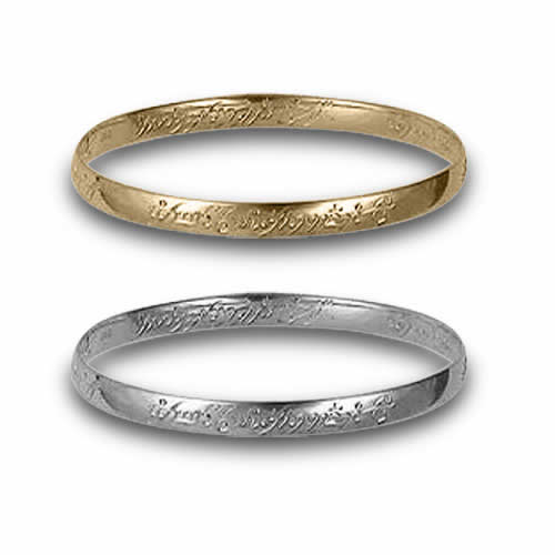 Official Lord of the Rings ONE RING Bangle
