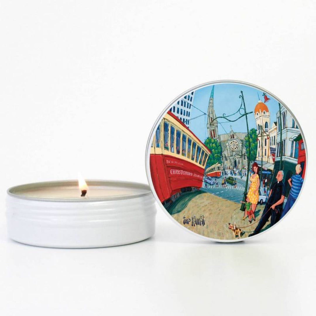 Portraits of New Zealand Candle Tins Chch