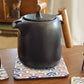 Retro Pohutukawa Pattern Tea Pot Stand Scene