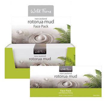 Wild Ferns Rotorua Mud Face Pack with Manuka Honey