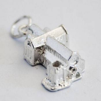 Sterling Silver Christchurch Cathedral Charm