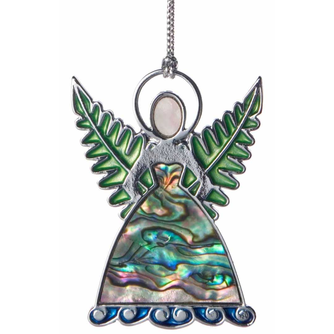 South Pacific Silver Fern Fairy Christmas Decoration