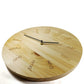 Te Reo Wooden Wall Clock Angle 2