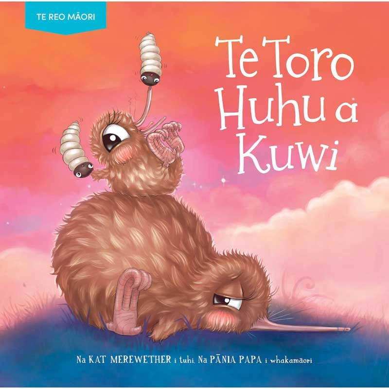Te Toro Huhu a Kuwi - Te reo Māori translated version of Kuwi's Huhu Hunt  Flat