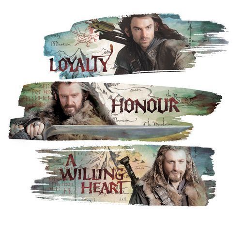 The Hobbit A Willing Heart Friendship Ring