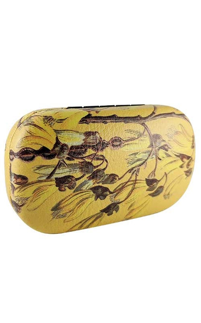 Vintage Botanical Trinket Box Kowhai