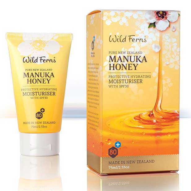 Wild Ferns Manuka Honey Protective Hydrating Moisturiser with SPF30