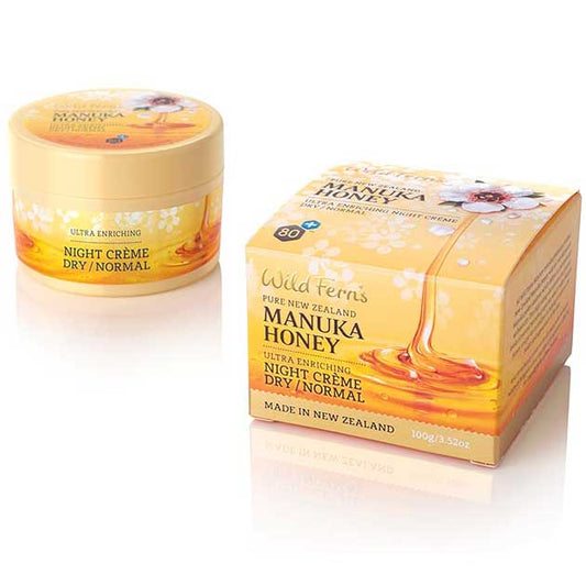 Wild Ferns Manuka Honey Ultra Enriching Night Creme - Dry to Normal
