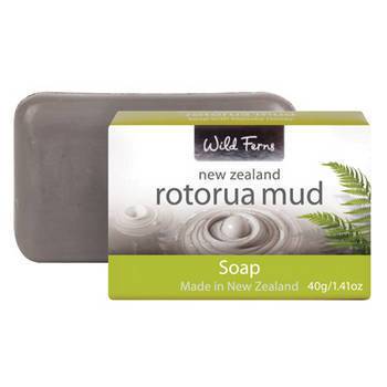 Wild Ferns Rotorua Mud Guest Soap