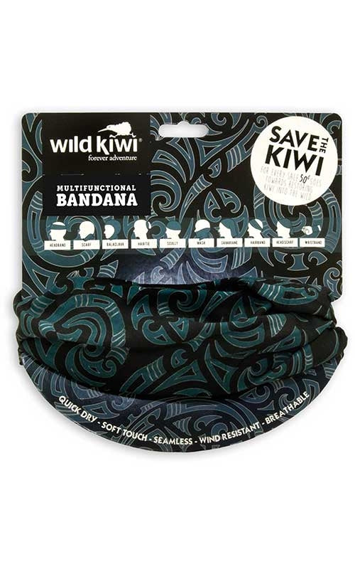 Wild Kiwi Bandana Tattoo