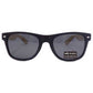 Wild Kiwi Black Bamboo Sunglasses Front