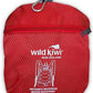 Wild Kiwi Pocket Pack Packable Backpack Red Folded